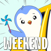 Happy Its Friday GIF by Pudgy Penguins