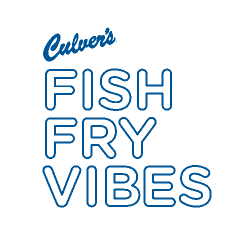 Eat Fish Fry Sticker by Culver's