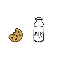 Milk Lactating Sticker by Rad Bandit Co.