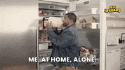 lilinterns home drinking me alone GIF