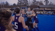 Field Hockey Hug GIF by Northwestern Athletics