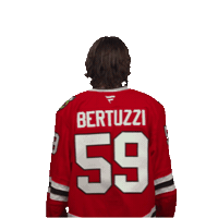 Tyler Bertuzzi Wave Sticker by NHLBlackhawks