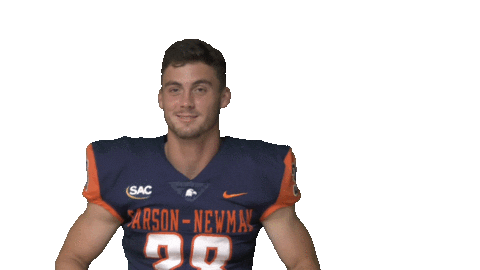 Celebration Pray Sticker by Carson-Newman Athletics