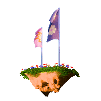 Flags Sticker by Sueños Music Festival