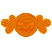 Halloween Caramel Sticker