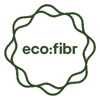 ecofibr logo sustainability sustainable impact Sticker