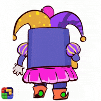 Clown Block GIF