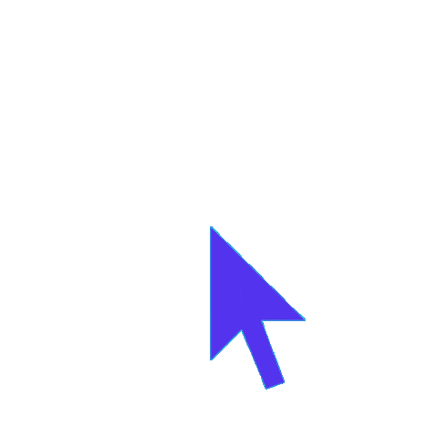 Arrow Click Sticker by Kinsta