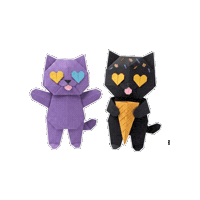 Cat Heart Sticker by comfortseoul