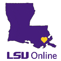 New Orleans Nola Sticker by LSU Online
