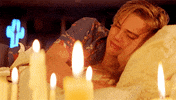 sad bed GIF