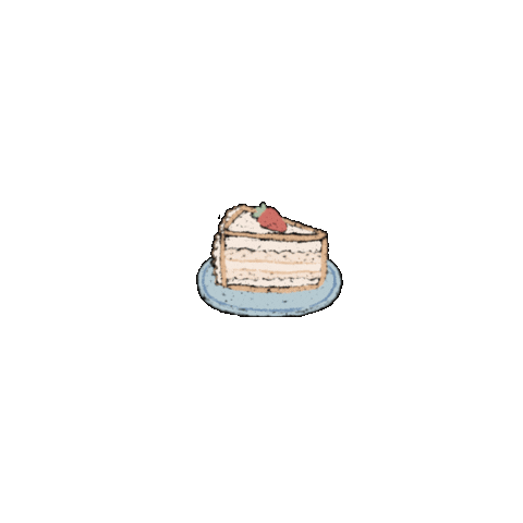 Strawberry Cake Sticker