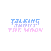 Moon Astrology Sticker by Cosmicrx