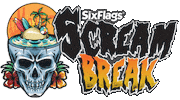 Spring Break Sticker by Six Flags