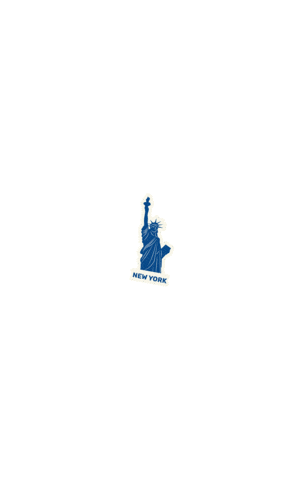 New York Travel Sticker by Al Ain Water Official