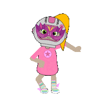 divinopolis_calcados dance carnaval luna divikids Sticker