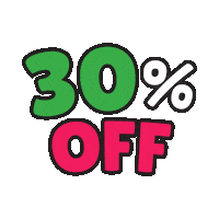 30 Off Sticker by vitrin