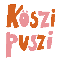 Koszi Puszi Sticker