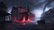 Halloween House GIF