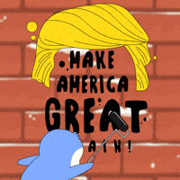 Donald Trump Crypto GIF by Pudgy Penguins