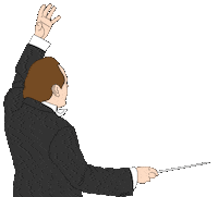 Orchestra Conductor Sticker by Müpa Budapest