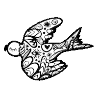 bird love Sticker