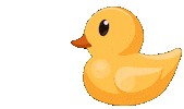 Pavlovearts duck bubblegum утка жвачка Sticker