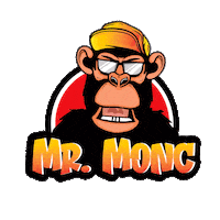 MisterMonc monkey affe kohle shishakohle Sticker