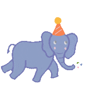 Party Animal Beaufortbonnet Sticker by The Beaufort Bonnet Company