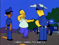 drunk homer simpson GIF