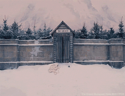 The Grand Budapest Hotel Winter GIF by 20th Century Fox Home Entertainment