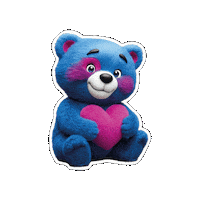 Teddy Bear Love Sticker by Caddy's