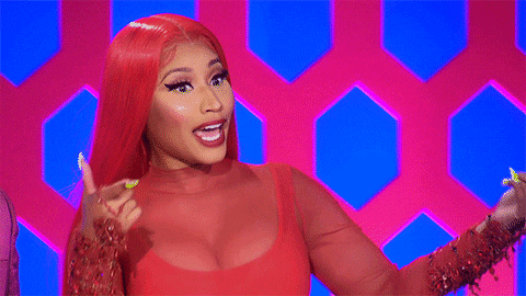 Nicki Minaj Dancing GIF by RuPaul's Drag Race