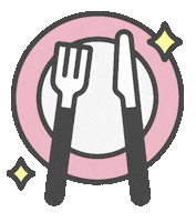 Chow Eat Sticker