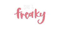 Freaky Sticker by The Control Freak Co.