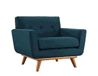 modway furniture couch engage armchair Sticker
