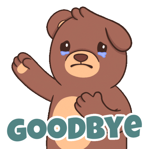 Sad Miss You Sticker by BEARISH