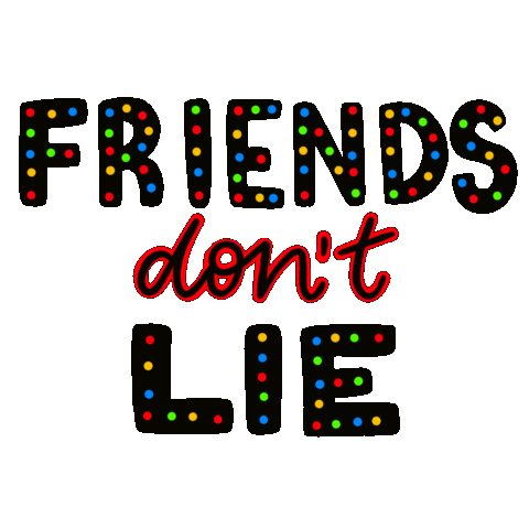 Netflix Friends Sticker