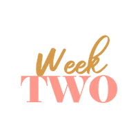 Sweat Week Two Sticker by namastaywithtay