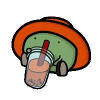 meetmito tea sip boba bubble tea Sticker