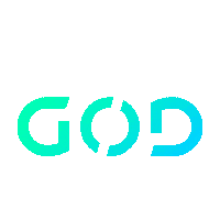 Logo Code Sticker by GOD.dev