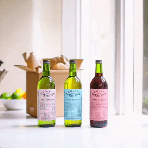 lofiaperitifs giphygifmaker lofi lo-fi amaro GIF
