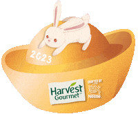 New Year Bunny Sticker by HarvestGourmetMY