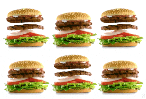 fast food burger GIF