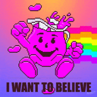 I Want To Pixel GIF by PEEKASSO