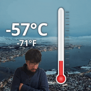 -57 °C
