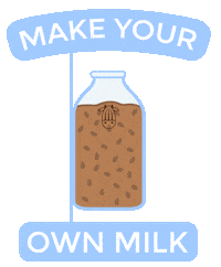 almond milk vegan Sticker by Almond Cow