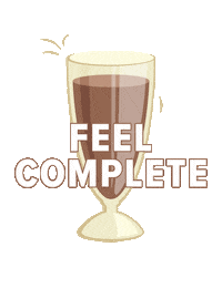 Shake Glass Sticker by Essential Nutrition