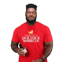 Kansas City Football Sticker by Jack Stack Barbecue