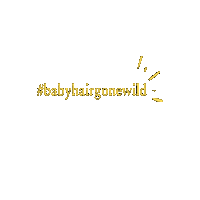 Baby Hair Sticker by kipatiivola